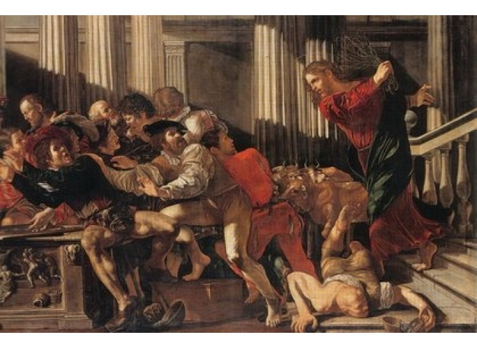 Cecco del Caravaggio, I mercanti